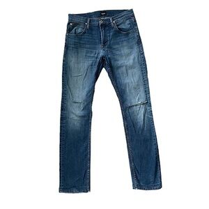 Hudson Men’s Byron Slim Straight Jeans, 31